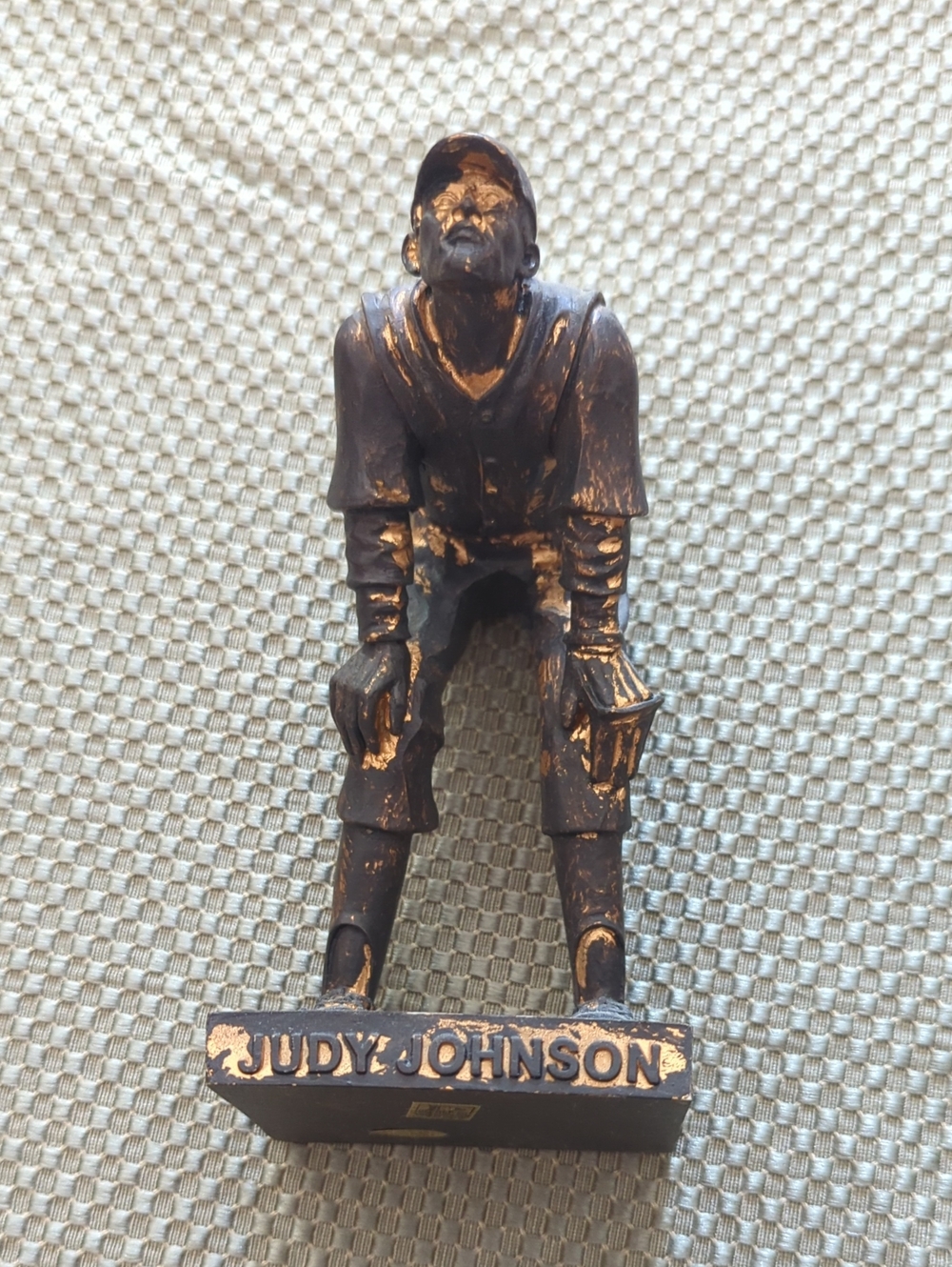 Judy Johnson Baseball Figure Statue - Bronze Look Finish